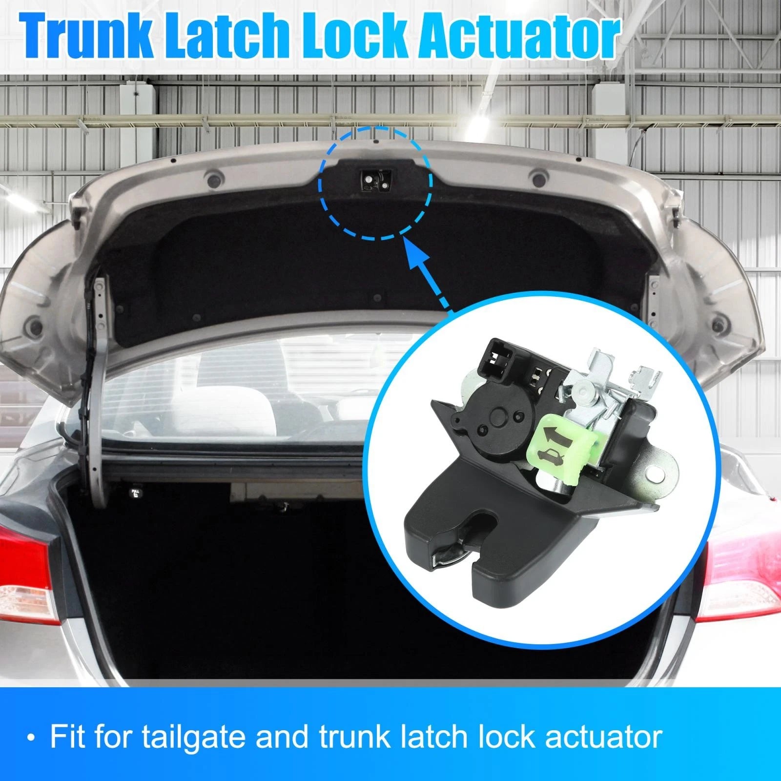 Tailgate Latch Lock Actuator Motor 81230-F2010 for Hyundai Elantra (2017–2019)