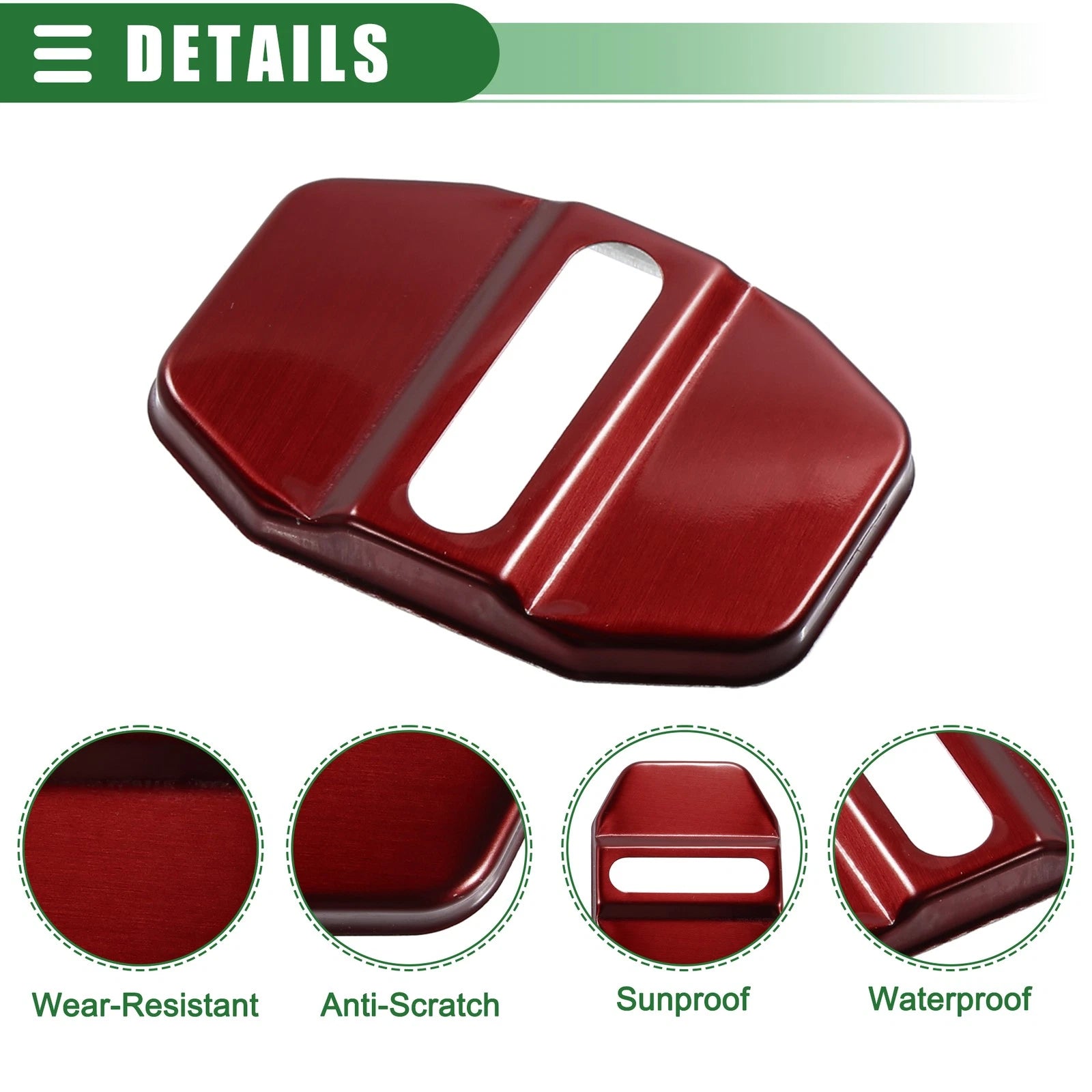 4pcs Door Latch Lock Cover Protector for BMW 1 Series 2 Series X5 