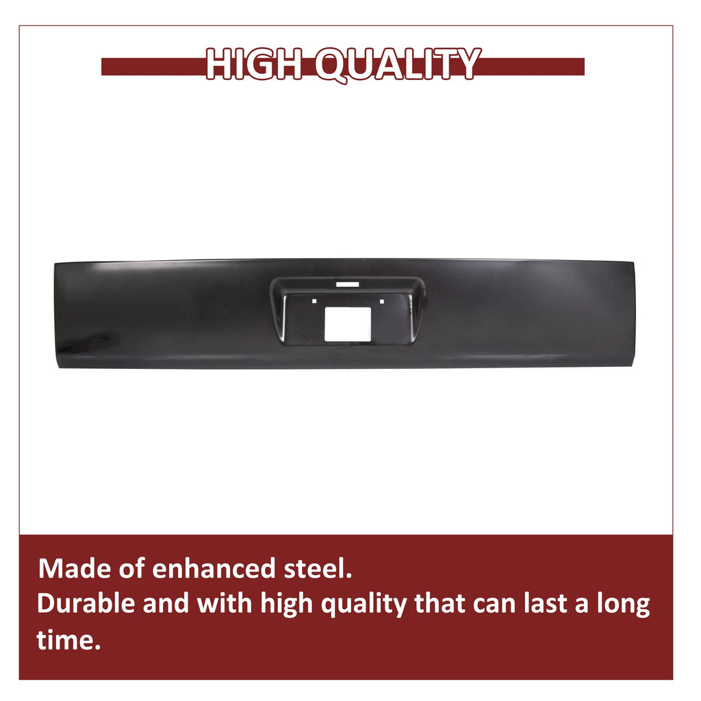 Rear Roll Pan Bumper with Light & Screws for Chevy Tahoe Suburban (2000–2006)