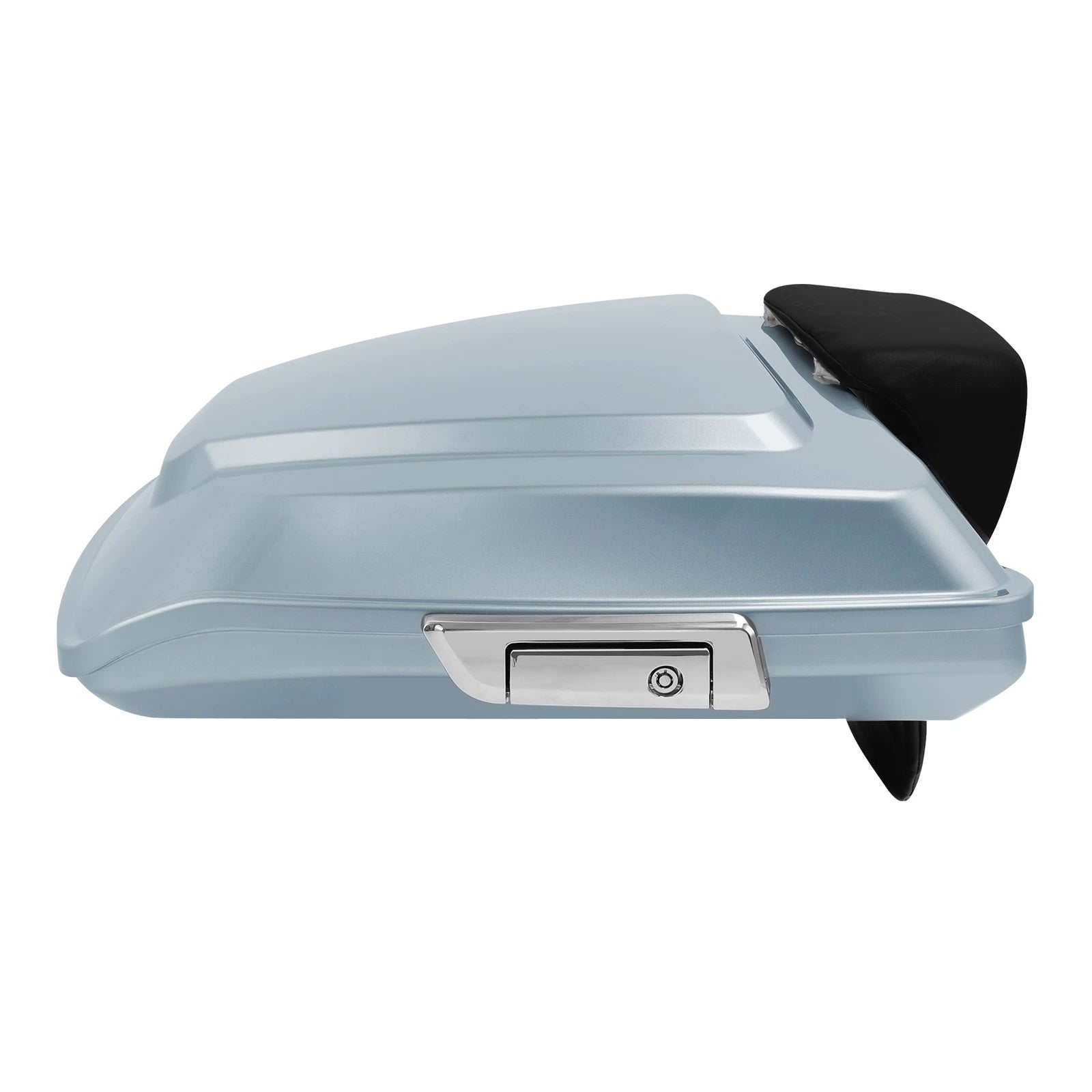 Silver Razor Trunk Backrest Mount for Harley Touring Road King Glide (2014–2026)