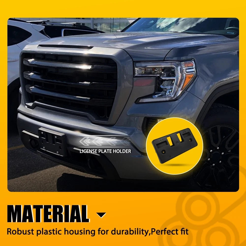 License Plate Bracket for GMC Sierra 1500 (2019-2022)