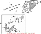EGR Valve Temperature Sensor for Ram Jeep Dodge Chrysler (OEM)