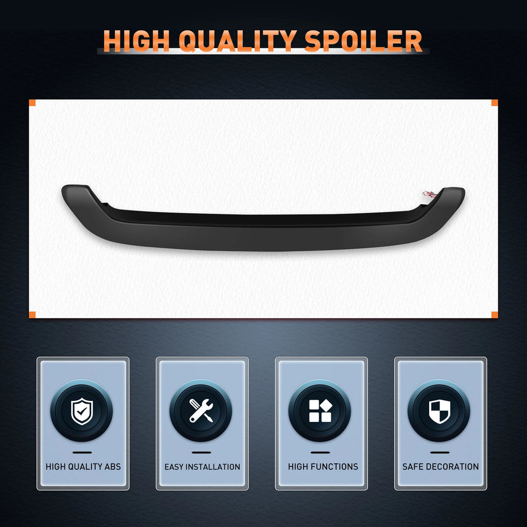 Matte Black Roof Wing Spoiler for Toyota 4Runner (2005–2009)
