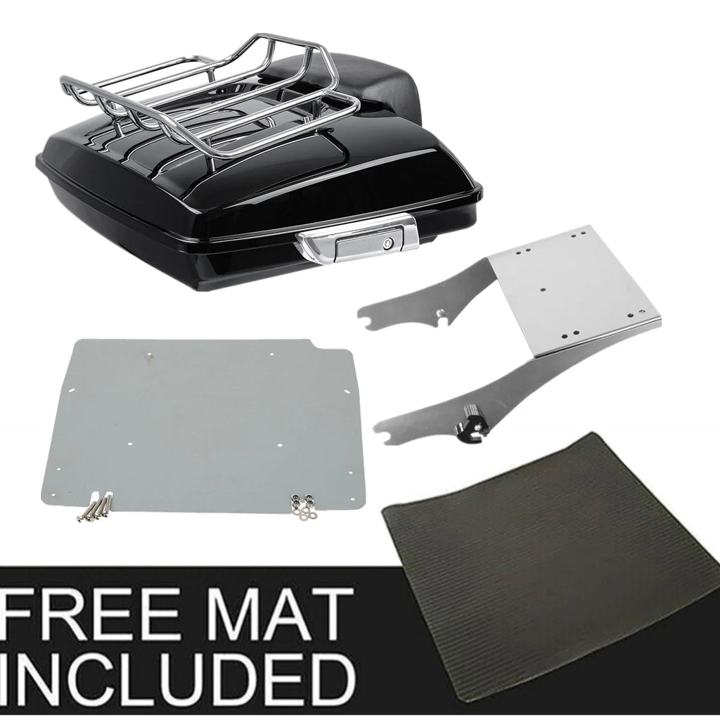 Razor Trunk Rack Plate Backrest Pad for Harley Touring (1997–2008)