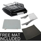 Razor Trunk Rack Plate Backrest Pad for Harley Touring (1997–2008)
