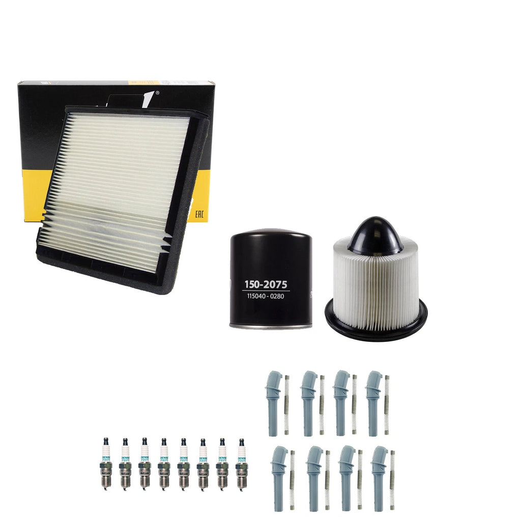 Tune Up Kit with 8 NGK Spark Plugs & Boots for F-150 F-250 F-350 (2004–2008)