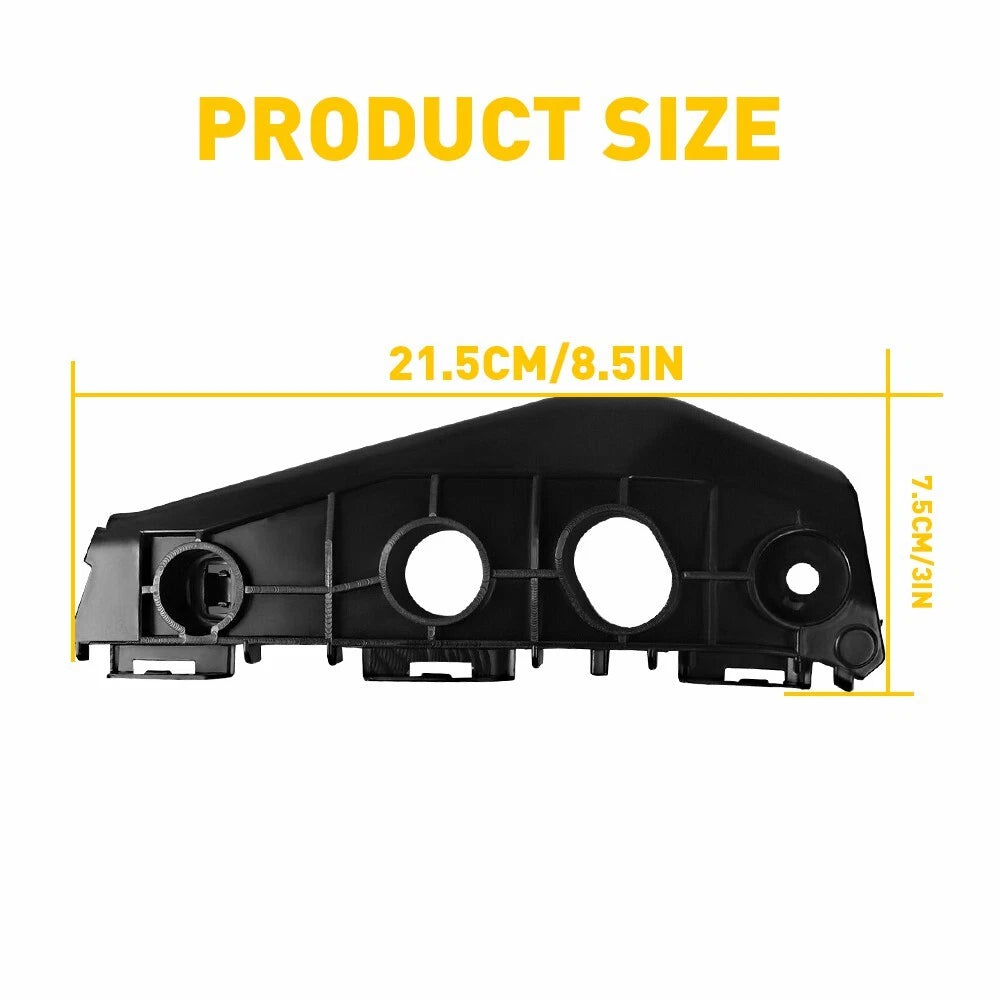 2X Bumper Support Bracket for Toyota Corolla (2011–2013) Plastic Hold Mount