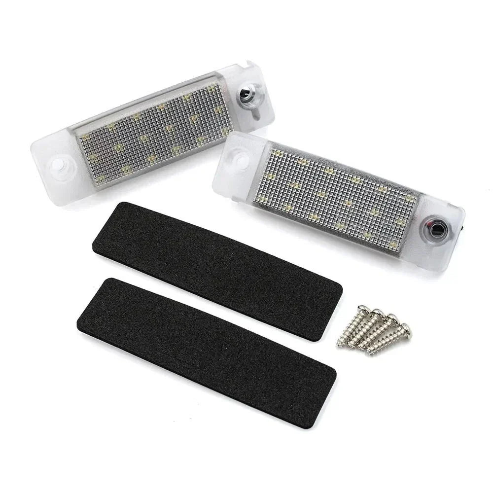 Pair LED 6000K Plate Lights for Toyota 4Runner Sequoia (1996–2022)