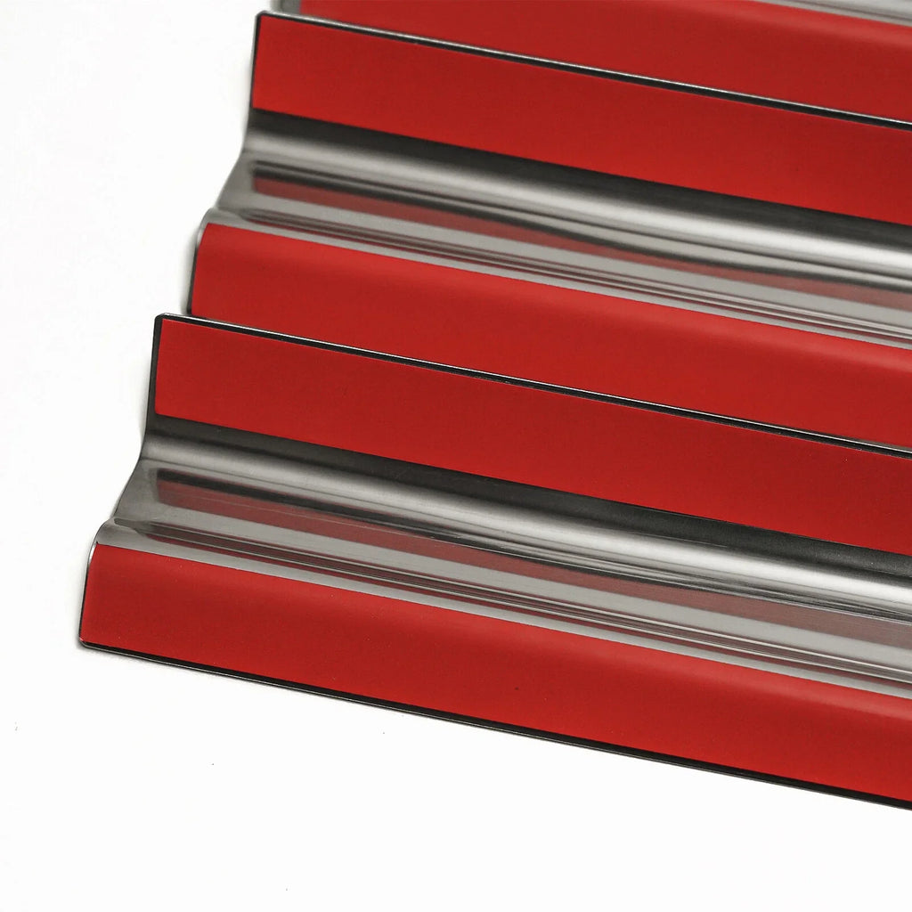 4x Stainless Steel Kick Plates for Isuzu MU-X SUV (2012-2020)