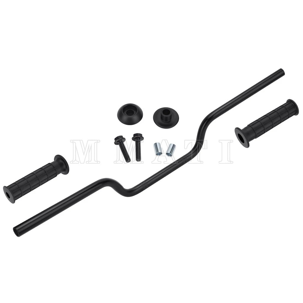 Handlebar & Grips w/End Guard for Honda ATC200X ATC350X ATC250R (1983–1987)