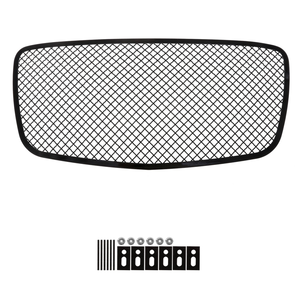 Stainless Black Mesh Grille Insert for Chrysler 300C/300S (2015-2023)