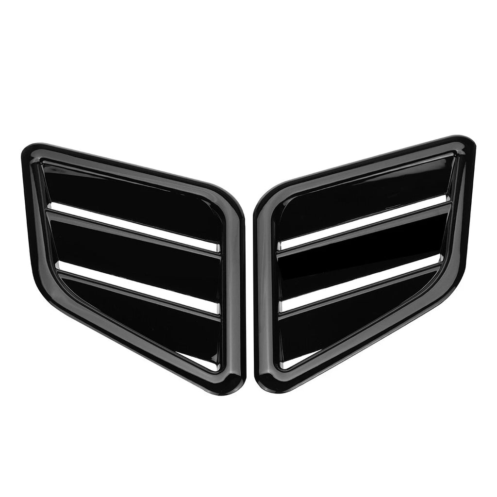 Gloss Black Hood Vent for Honda Nissan Lexus (Universal)