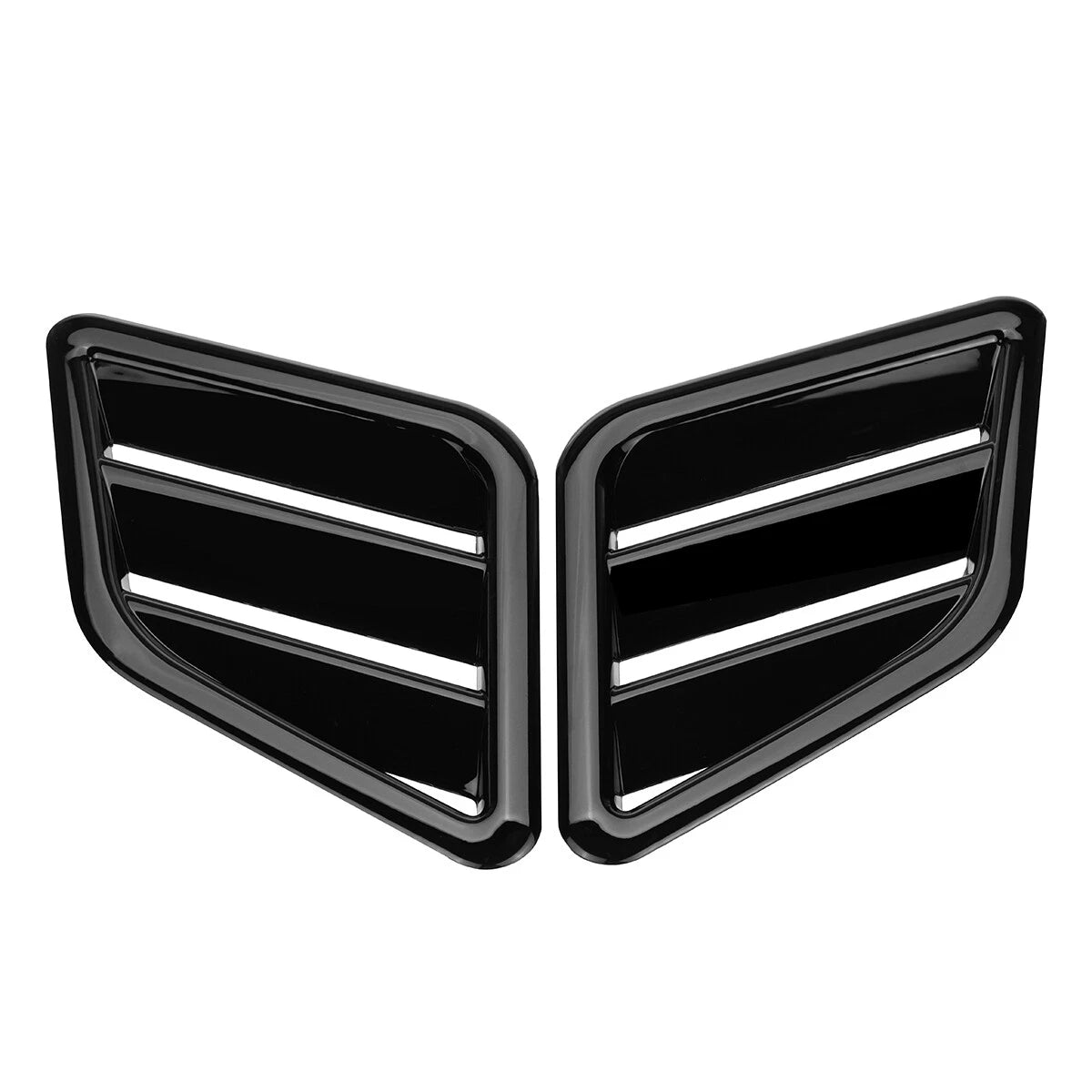 Gloss Black Hood Vent for Honda Nissan Lexus (Universal)