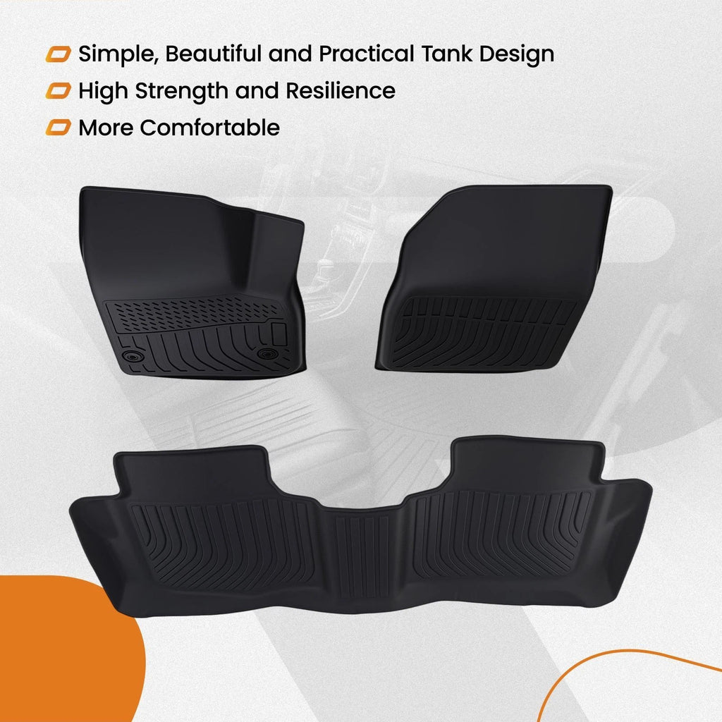 TPE All Weather Car Carpet Floor Mats for Chevrolet Blazer (2019–2025)