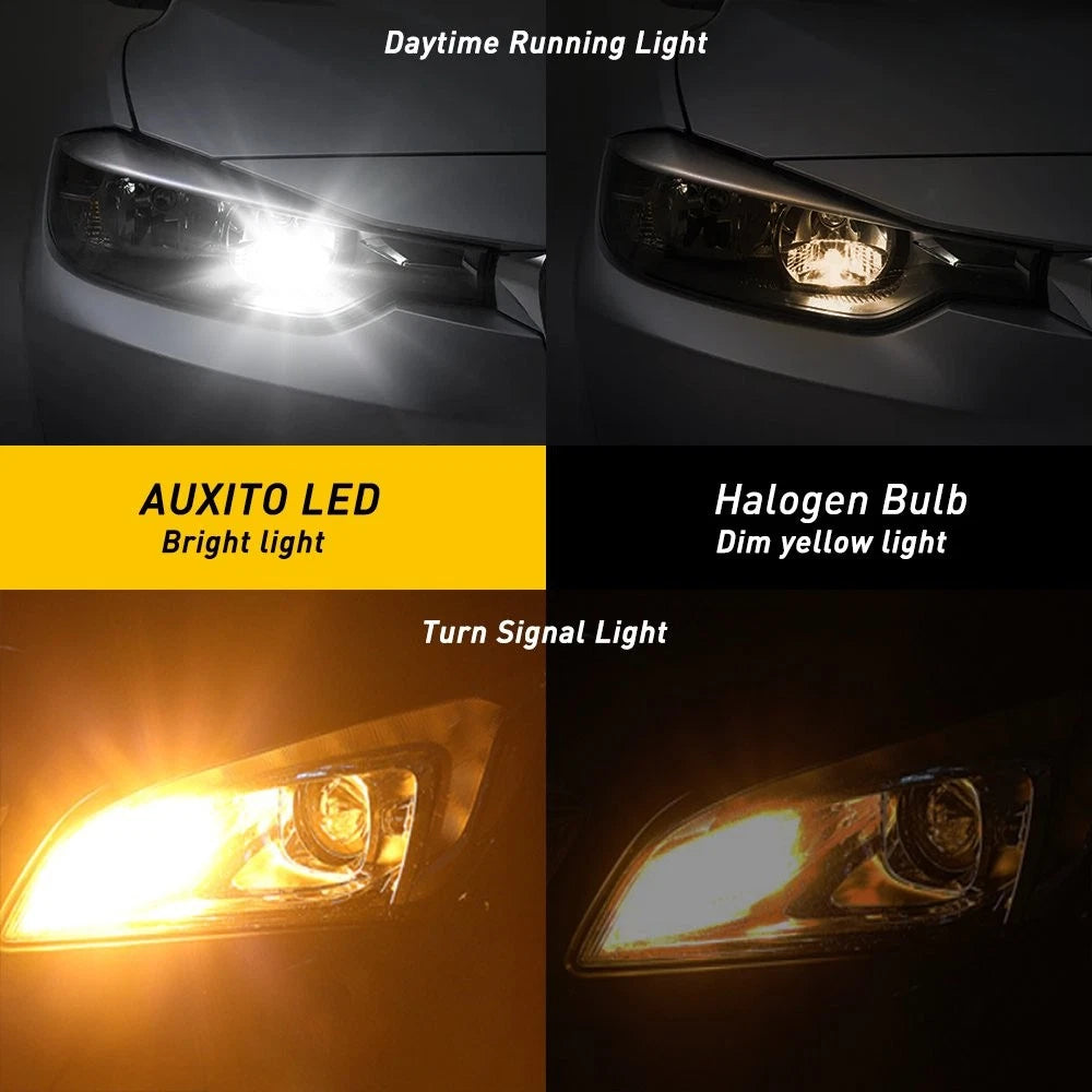 3157 Switchback Amber White LED Turn Signal for US EXV (Year Not Specified)