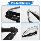 1 Pcs Headlight Lens Cover for Lexus LS460 (2007–2009) PC Clear