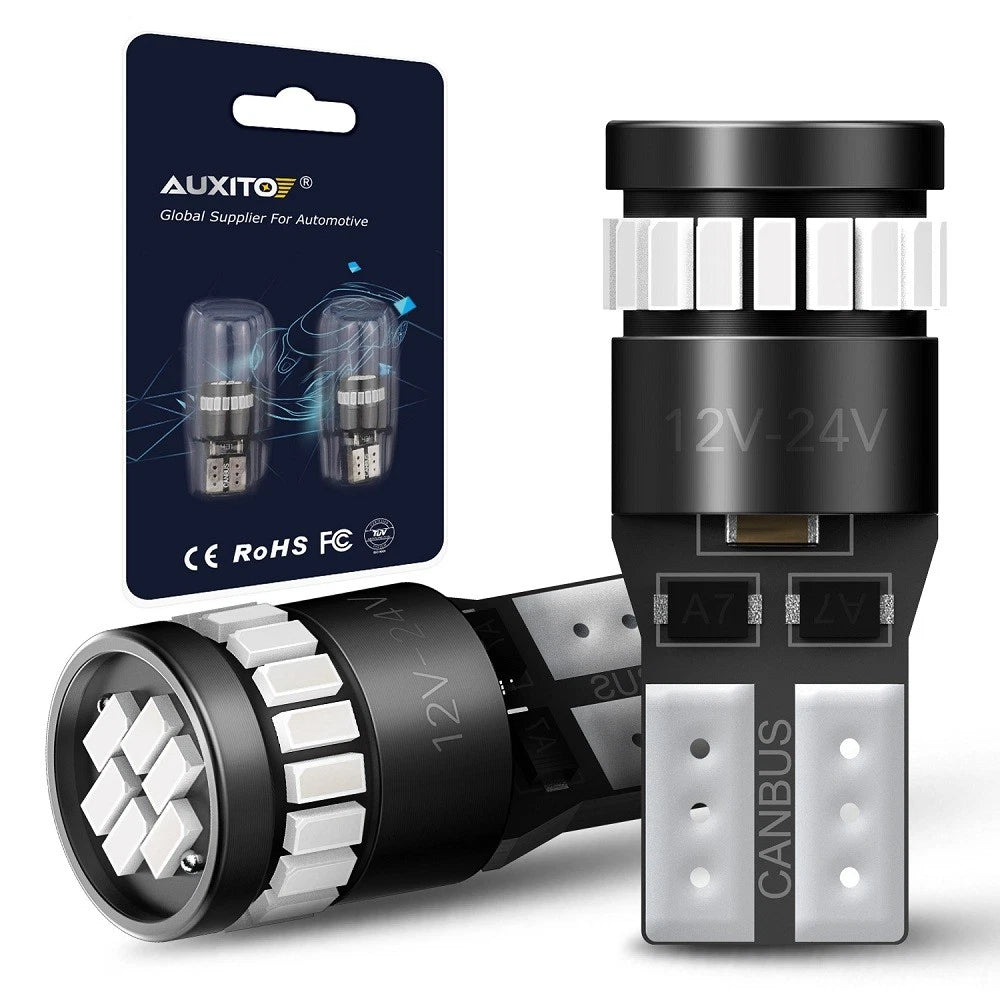Set of 2 T10 LED Inner Tail Light Bulbs for (2825 168 192 194 175)