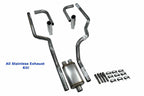 Dual Exhaust Kit for Ford F150 (2015–2020) - All-Stainless, Side Rolled Tip