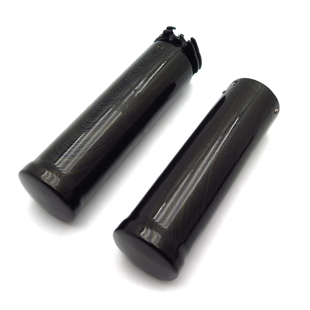 1" Gold Thread Handlebar Grip for Harley Dyna, Sportster, Honda GL1800, Yamaha
