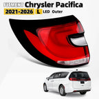 Outer LED Tail Light Left Driver Side for Chrysler Pacifica (2021–2026)