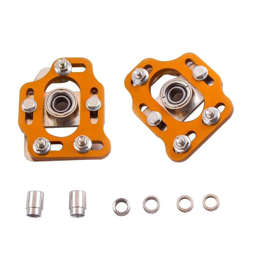 Camber Plates for Mustang (1979-1989) +/- 2.5 Adjustable Top Hat Mounts