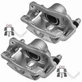 2X Front Brake Calipers with Bracket for Honda CR-V Element (2003–2011)