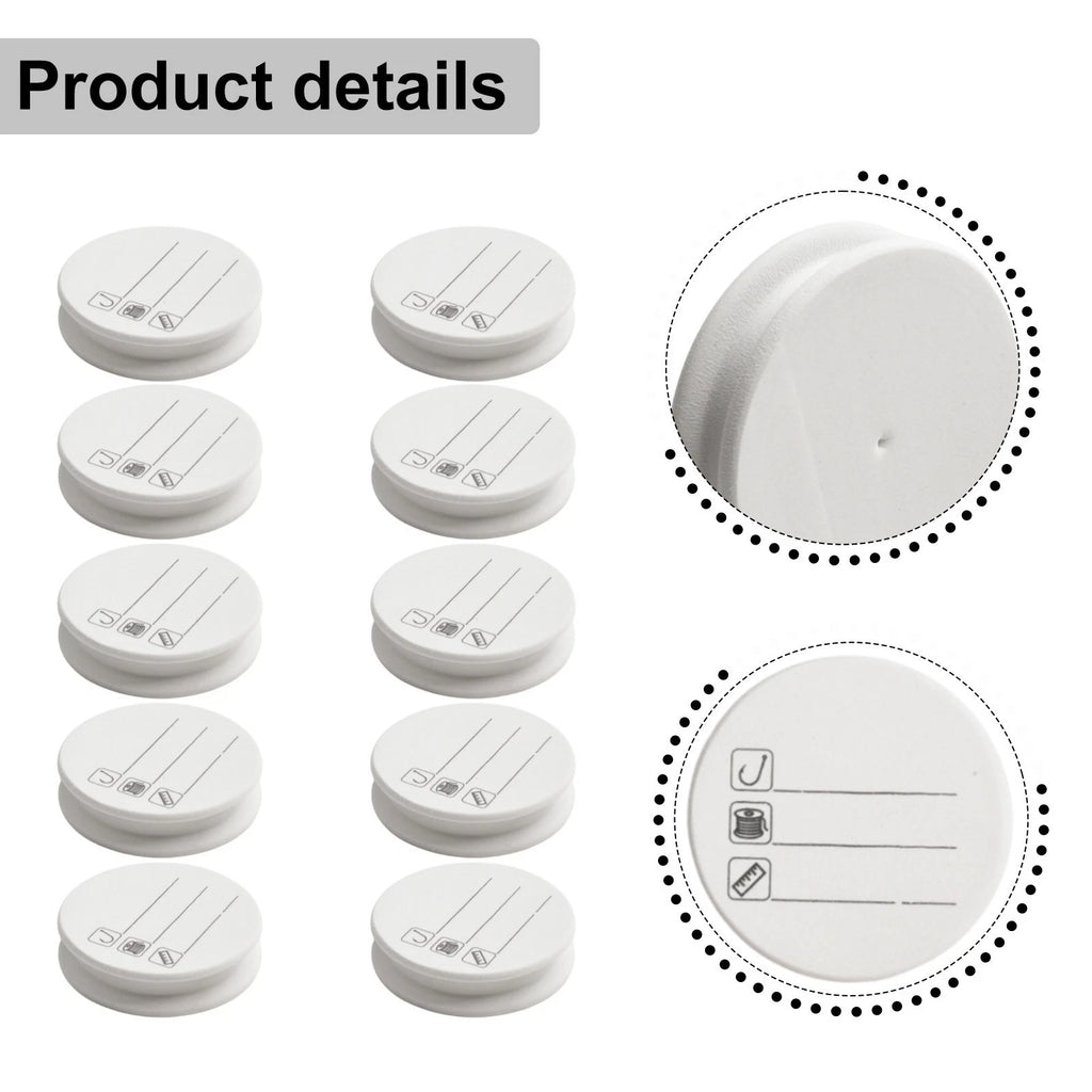 10pcs EVA Foam Spools for Organizing Fishing Gear