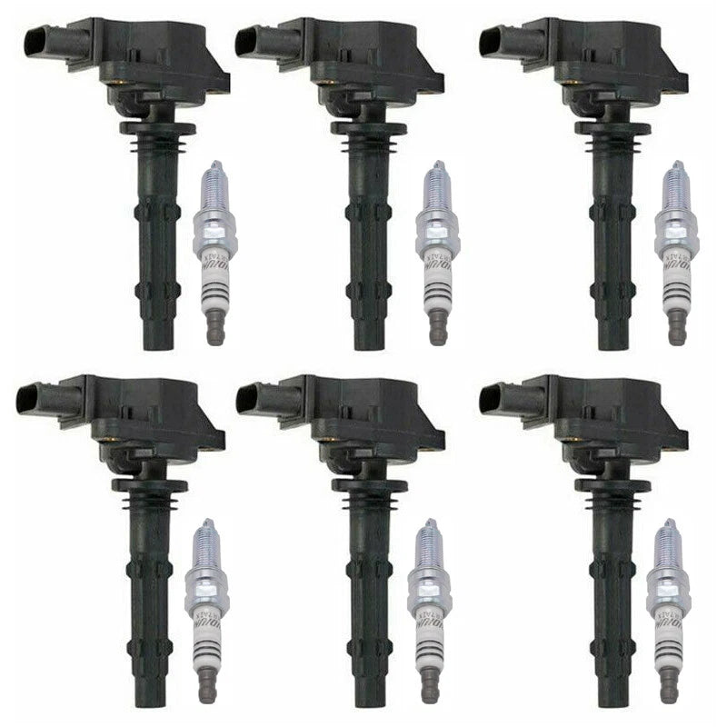 6X Ignition Coil + 6X Spark Plug for Mercedes-Benz R350 (2006–2011) UF-535