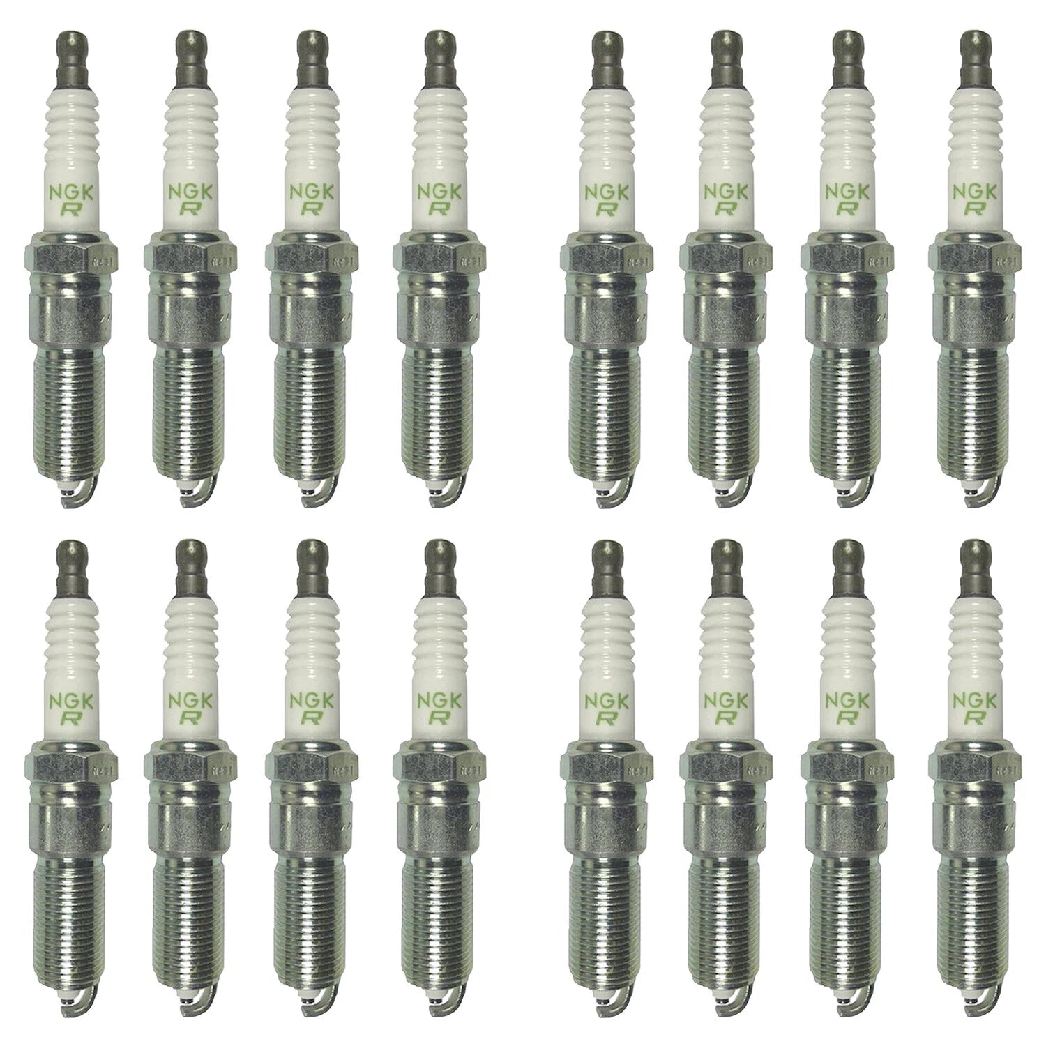 Set of 16 NGK V-Power Spark Plugs for Chrysler