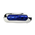 Set of 4 LED Blue Courtesy Lights for Truck Marine Boat