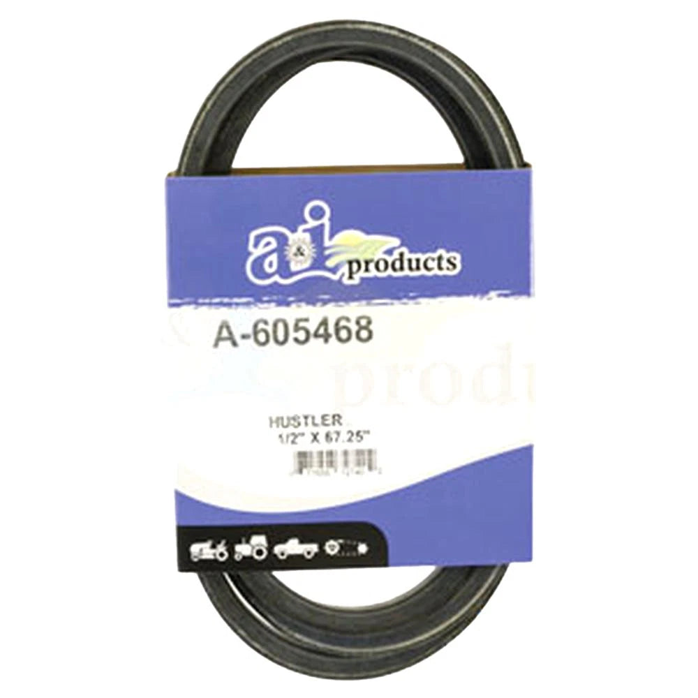 Pump Drive Belt for Hustler (Replaces 605468)