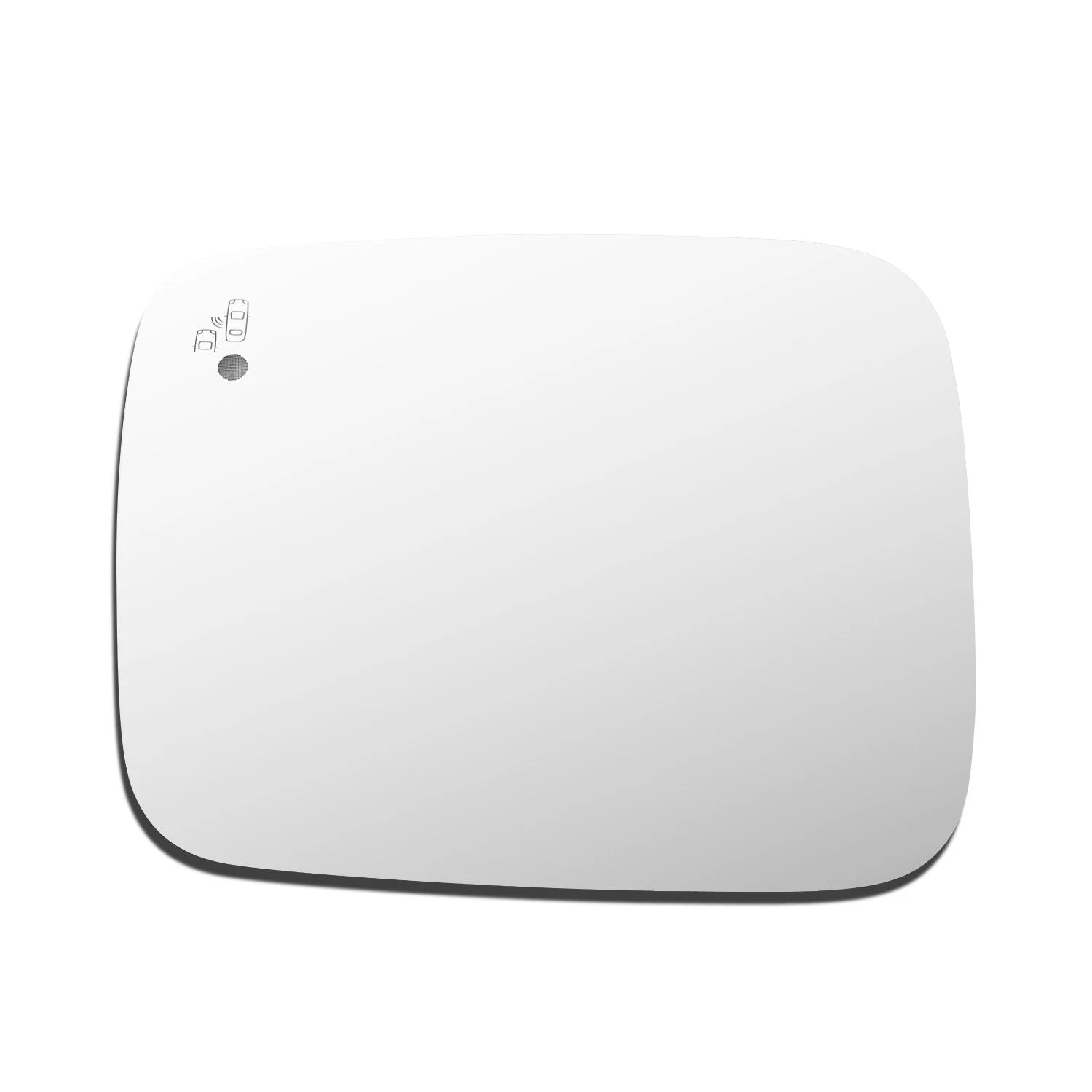 Left Side Flat Mirror Glass w/ Blind Spot for Jeep Renegade (2015–2018)