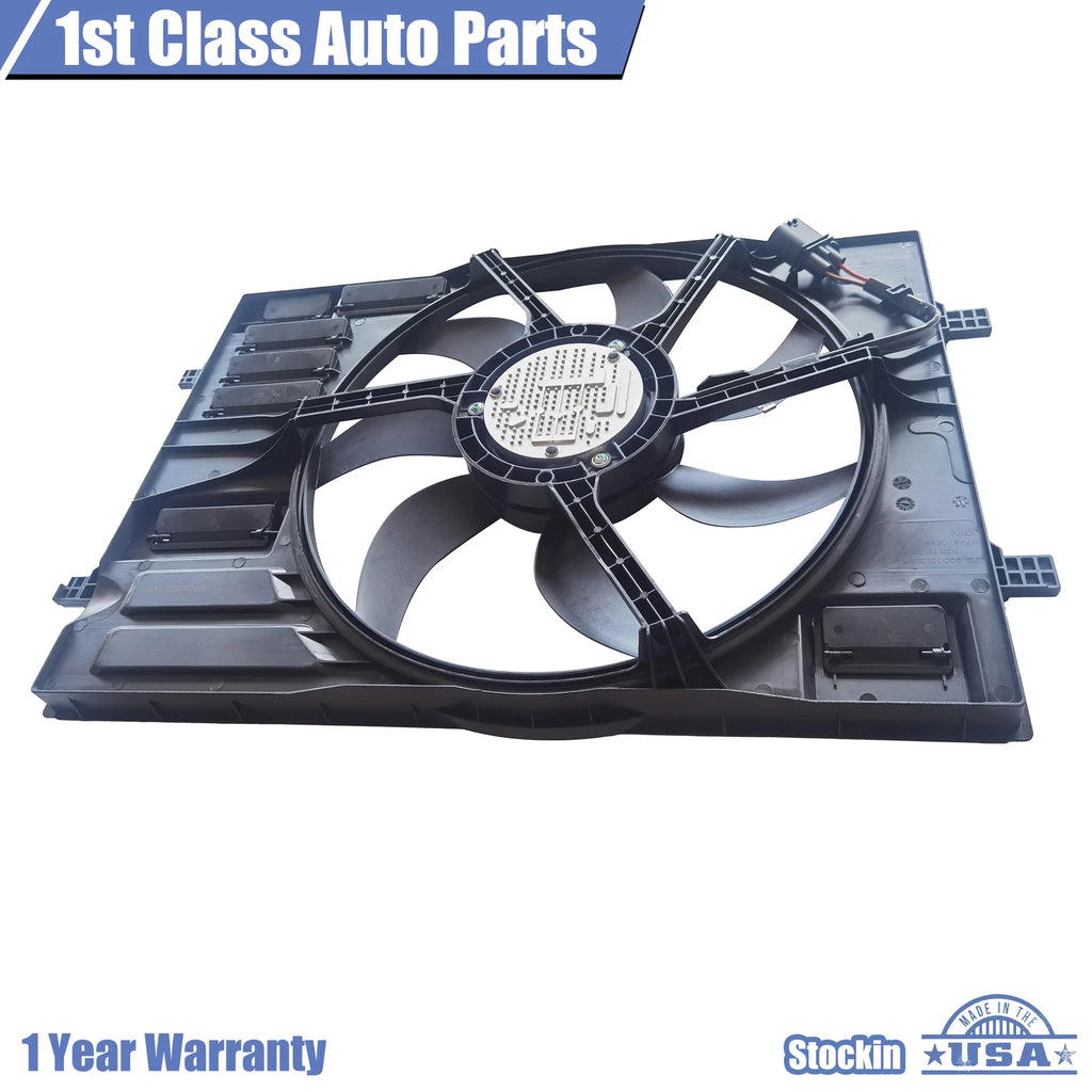Cooling Fan for Audi A3 S3 VW e-Golf Golf GTI Jetta (2015–2020)
