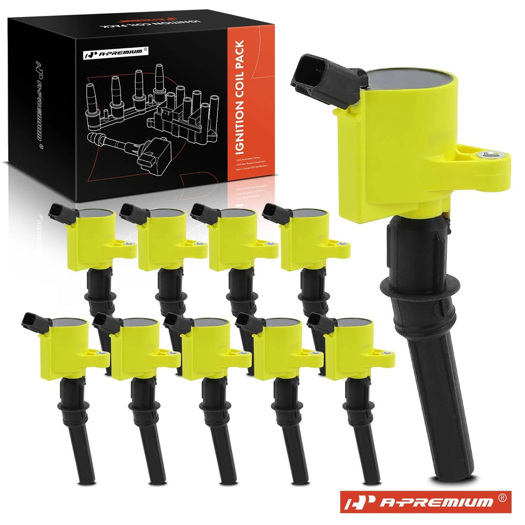 10x Ignition Coil Pack for Ford F-250 Super Duty (1999–2004) 6.8L