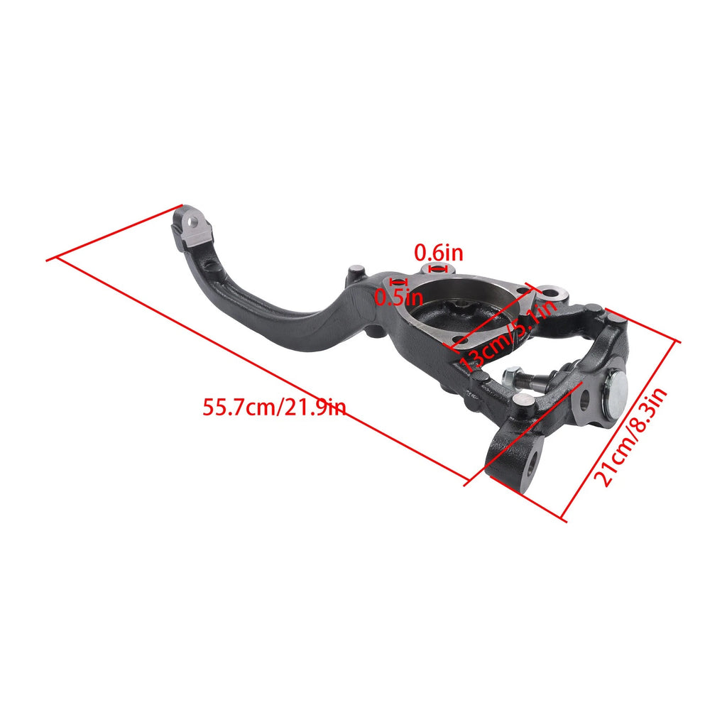Driver Front Steering Knuckle for Dodge Challenger (2015-2023) Black