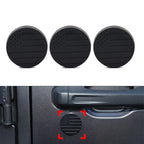3X Lock Door Key Hole Socket Cover Trim for Jeep Wrangler TJ JK JL JT