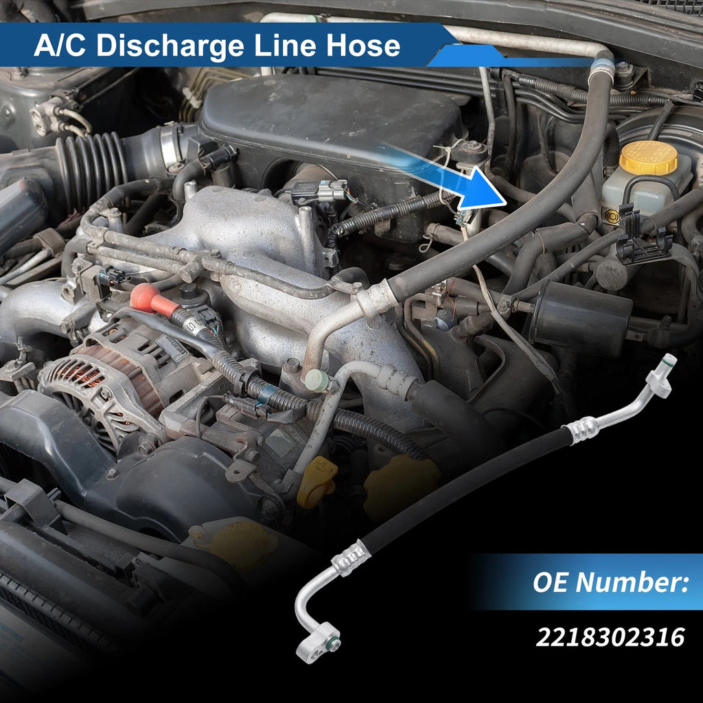 A/C Refrigerant Liquid Hose for Mercedes-Benz S-Class (2005–2013) No. 2218302316
