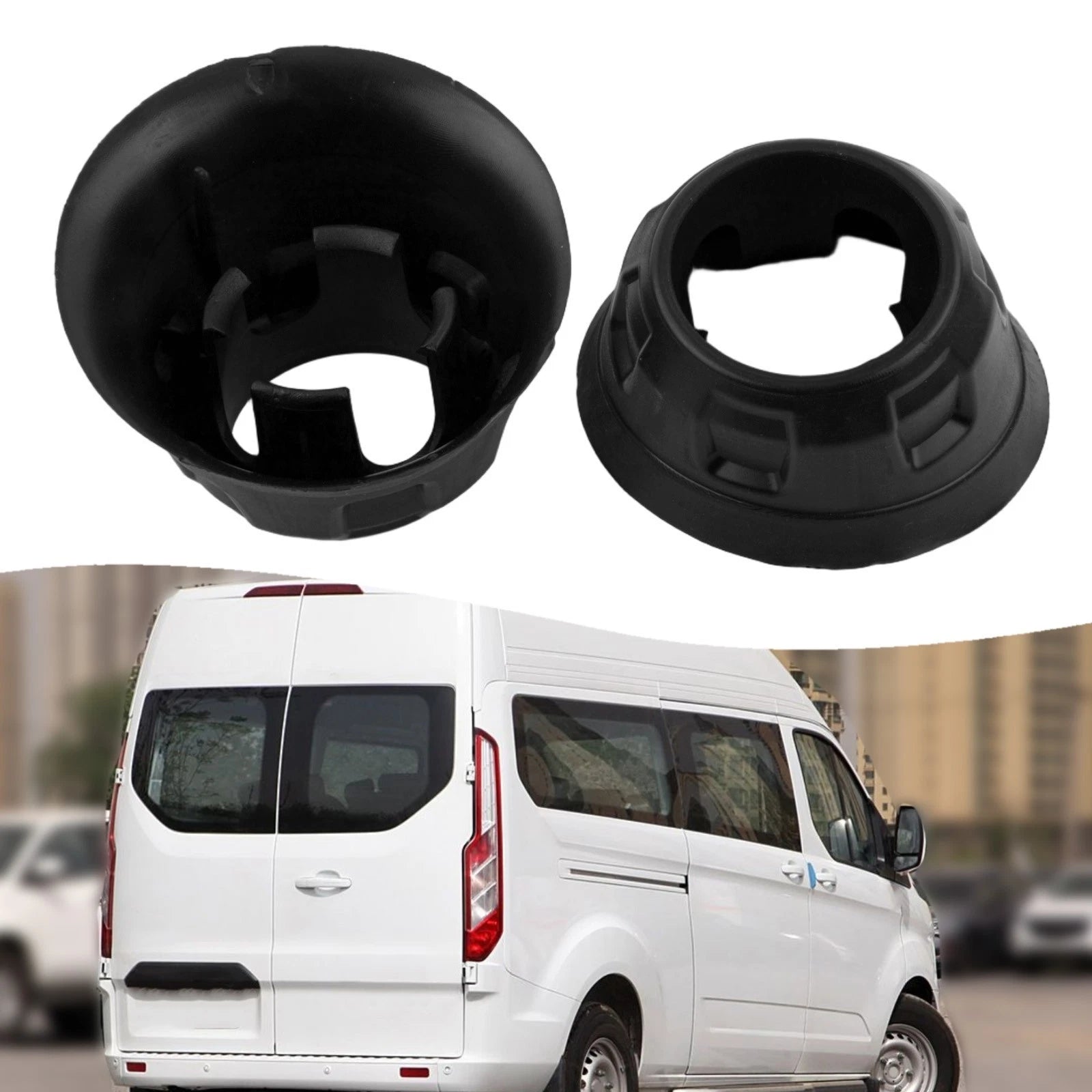 Set of 2 Door Bumper Magnet Covers for Ford Transit 250 (2015–2019) BK3Z16758C