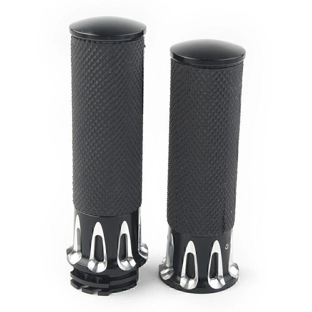 1'' Handle Bar Hand Grip for Harley Touring, Street Glide, Softail, Dyna