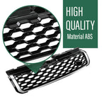 Black Chrome Front Upper Bumper Grille for Range Rover Evoque (2012–2019)