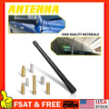 7" Short Black Antenna Mast for Chevy Silverado (2006â2025)