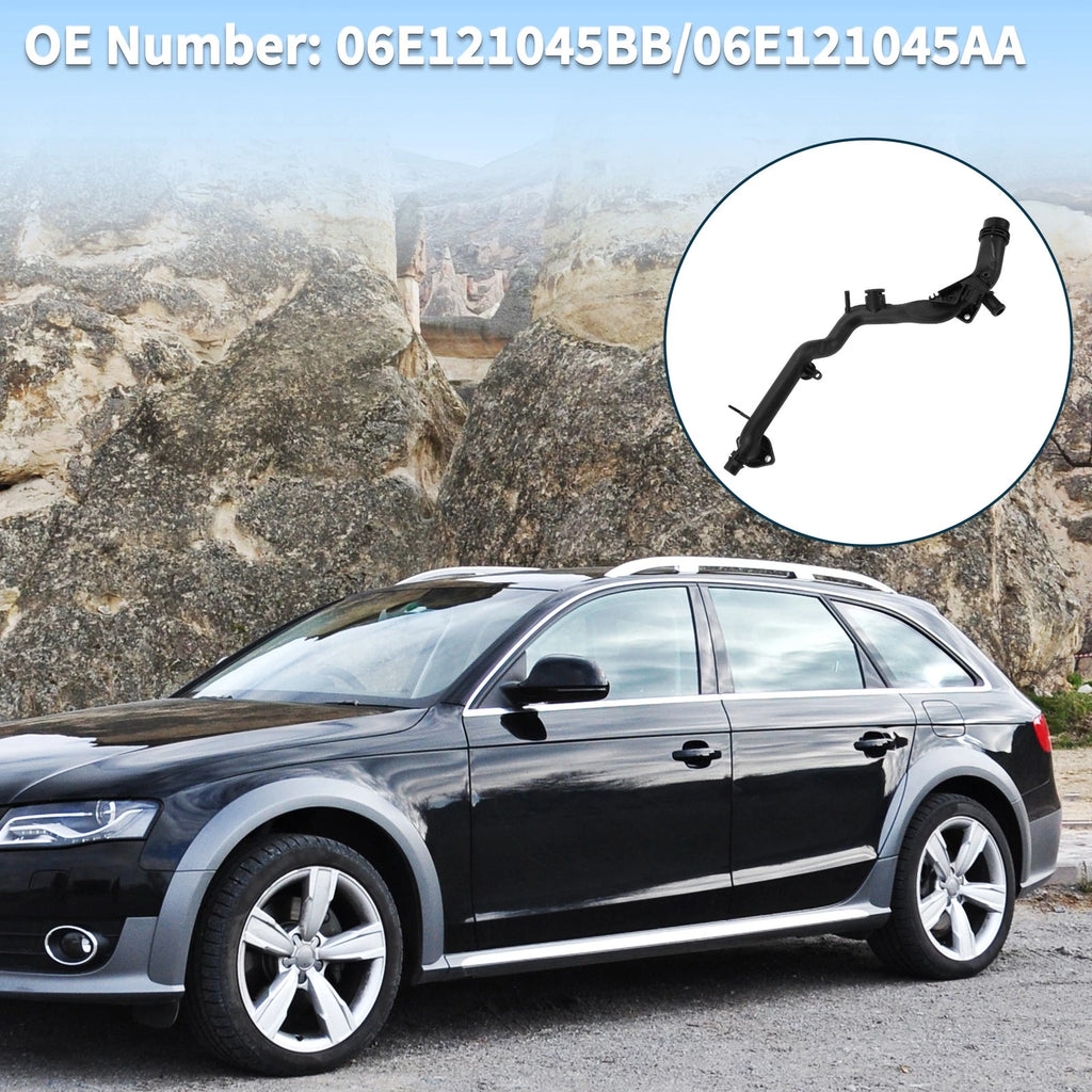 Engine Cooling Water Line for Audi Q5 S5 (2013–2017) No. 06E121045BB/06E121045AA