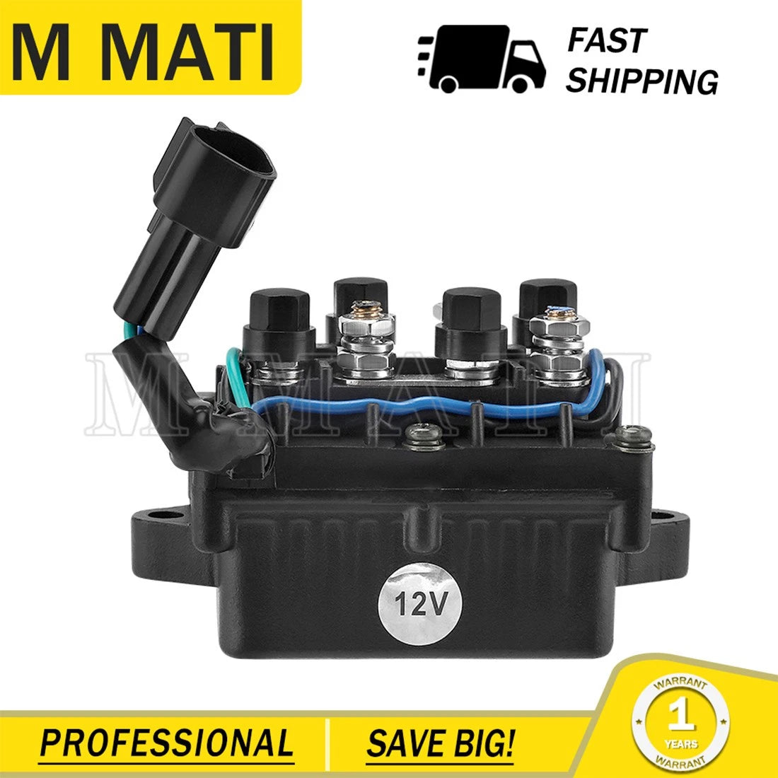Tilt Trim Relay for Yamaha Outboard Motors (1993-On) 61A-81950-00-00, TRM6002