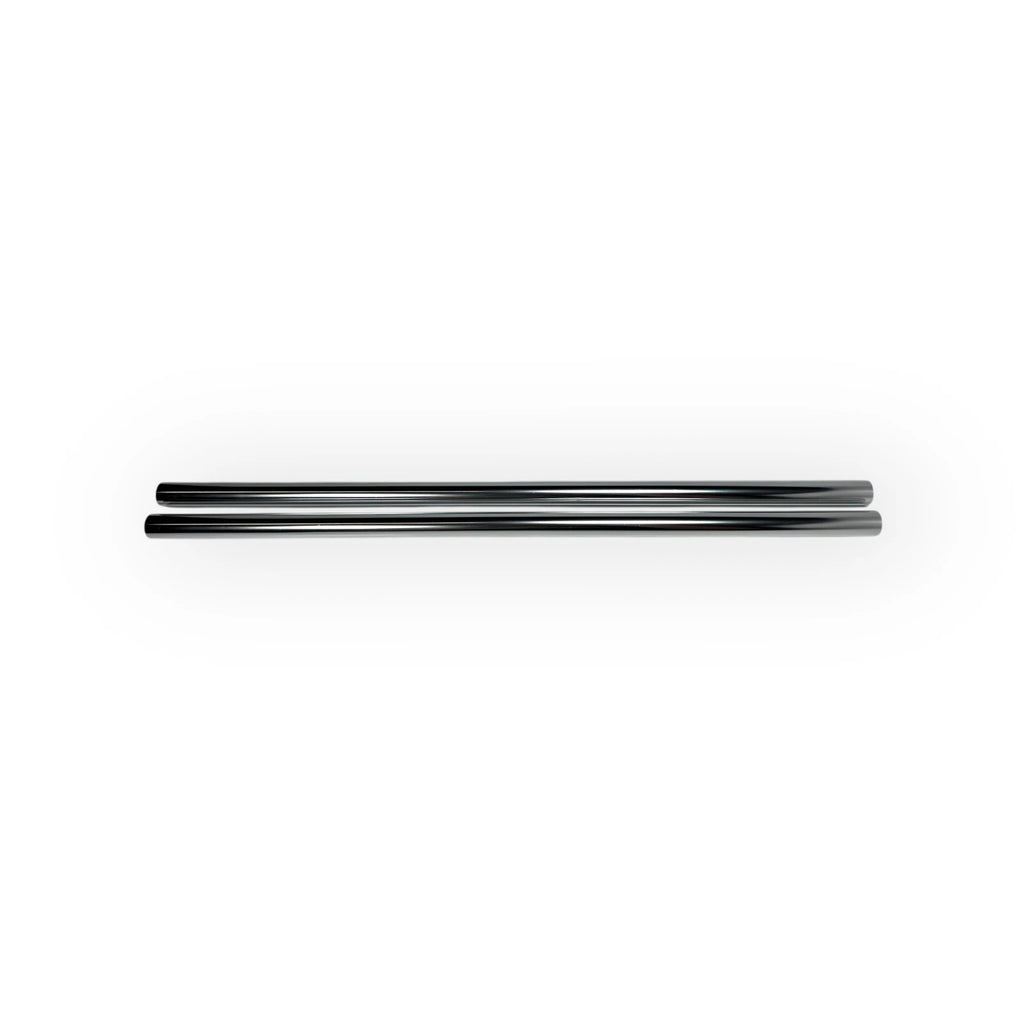 Set of 2 Chrome Aluminum Towel Bars for Moen YB8098CH (18")