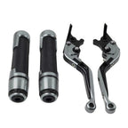 Folding Titanium Brake Clutch Lever Grip Set for Yamaha FJR XJR 1300 (2001-2018)