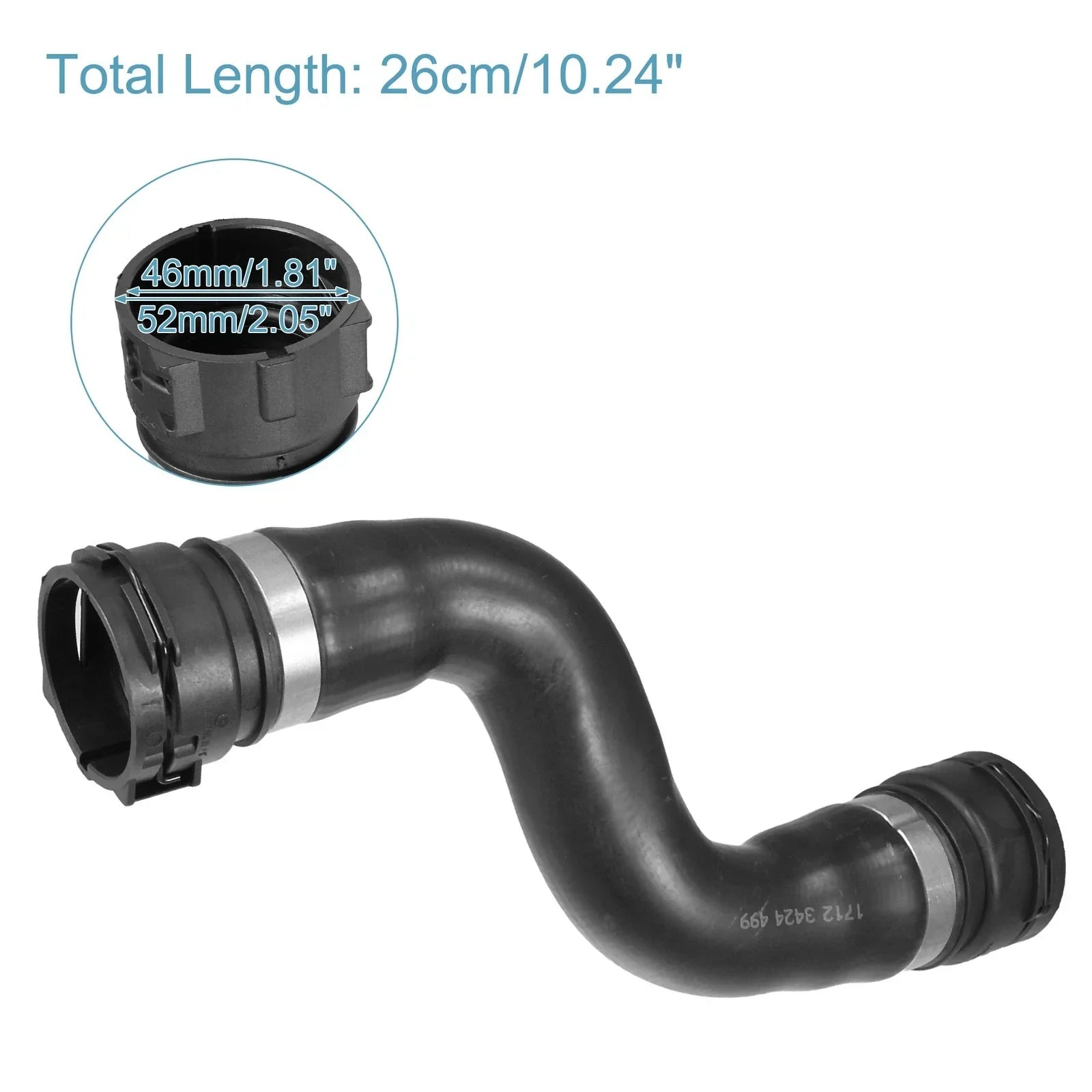 Radiator Coolant Heater Hose for BMW X3 3.0si (2007-2010)