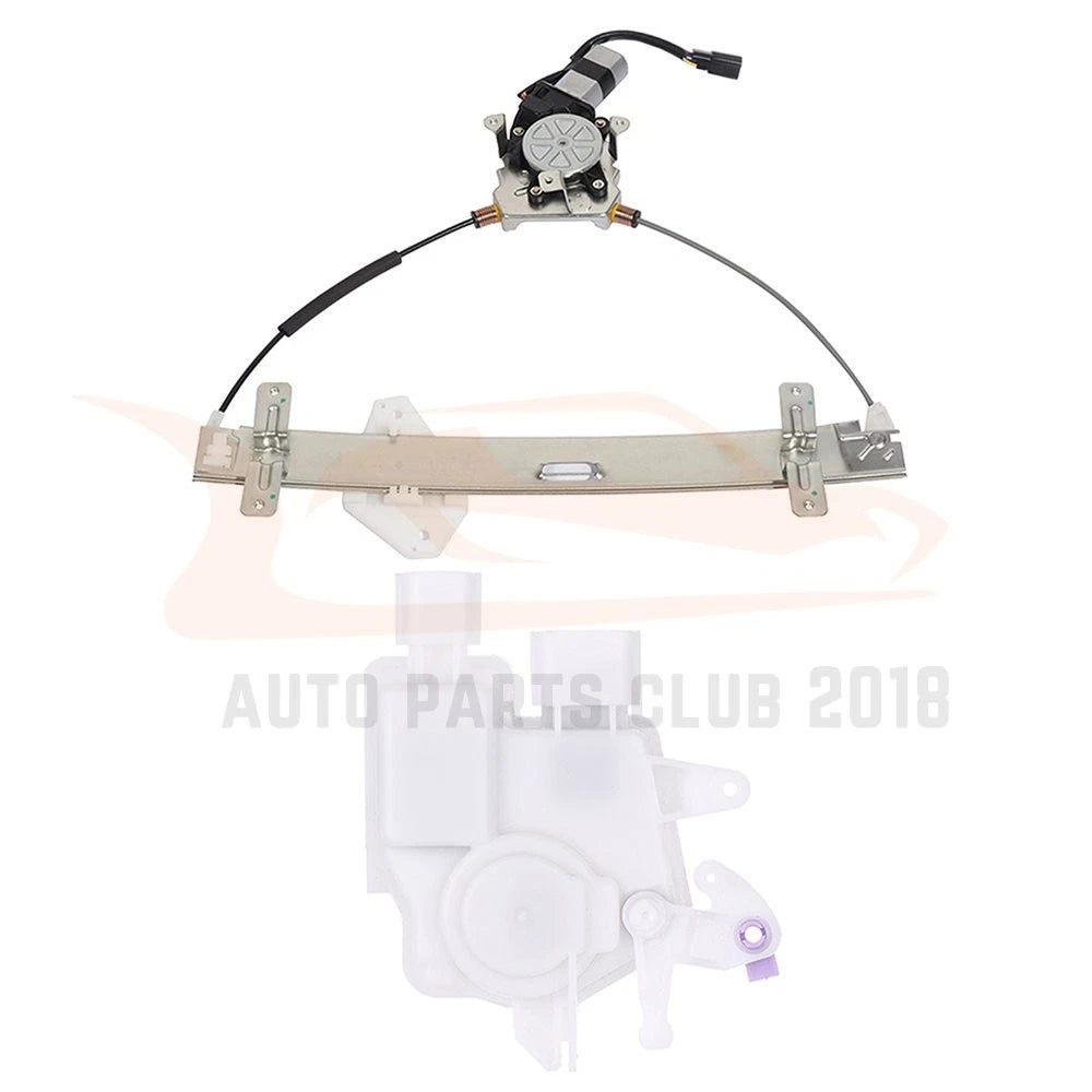 1 Pair Door Lock Actuator & Window Regulator for Acura TL (2004–2008)
