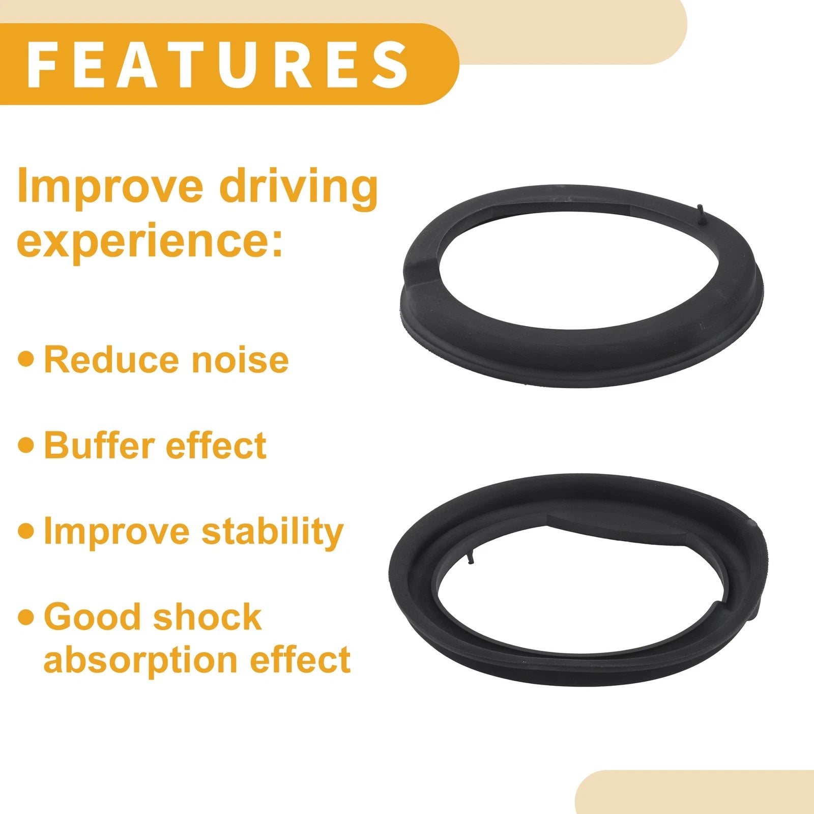 Lower Coil Spring Insulator No. 4815833030 for Toyota Sienna (2004–2005) Rubber
