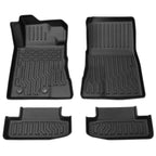Set of 4 All Weather TPE Rubber Floor Mats for Ford Mustang (2015–2022)