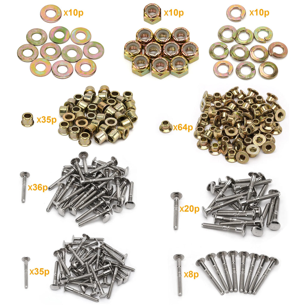 Front Grill Huck Rivet Kit for Peterbilt 379 Stainless Steel